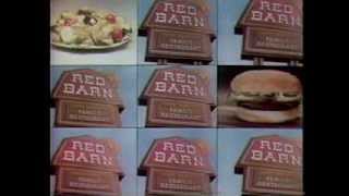 Red Barn Family Restaurants 1979 TV commercial [upl. by Eadwina]