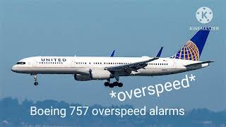 Boeing 757 overspeed [upl. by Winslow]