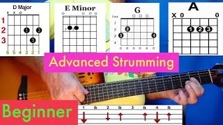 How To Play Guitar For Beginners Love Is All Around Advanced Strumming [upl. by Nnaarual]