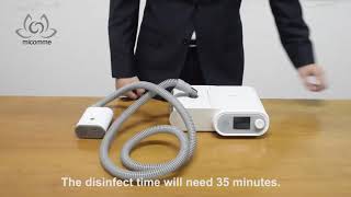 OD100 CPAP Cleaner instruction Micomme Medical [upl. by Tremain76]