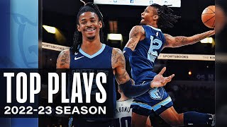 Ja Morants TOP PLAYS So Far  202223 Season [upl. by Odnaloy887]