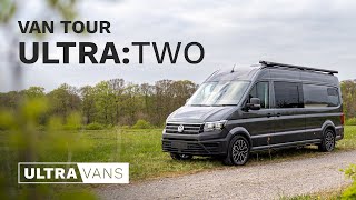 VAN TOUR  VW Crafter Campervan  ULTRATWO [upl. by Briny]