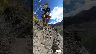 Descending down the Changma Pass on Stok Kangri Trek [upl. by Sivrep]