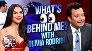 Olivia Rodrigo Races Against the Clock with Jimmy to Guess Random Scenes in What’s Behind Me [upl. by Gnaoh]