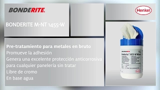 BONDERITE MNT 1455W  Tratamiento de metales [upl. by Savihc]