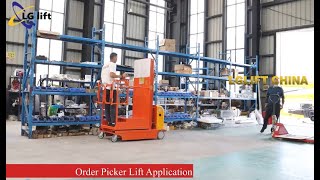 order picker application video [upl. by Ketchan]