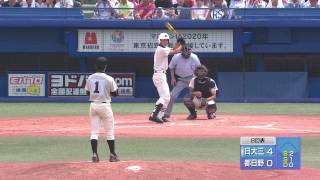 2013夏の高校野球【日大三×都立日野】西東京大会決勝FULL [upl. by Annawit]