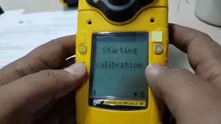 Bw Gasalert Micro 5 Calibration [upl. by Miche]