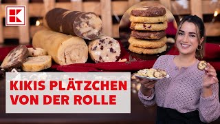 Plätzchen von der Rolle  Keksrezept  Kaufland [upl. by Rimidalv285]