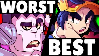 V35 Ranking EVERY Brawler from WORST to BEST Pro Tier List 2023 [upl. by Crystie]