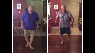 Parkinsons Freezing of Gait  Before and After Exercise [upl. by Durante]