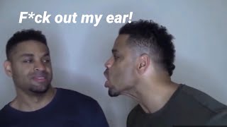 Hodgetwins “Kevin SmackinSniffling And Suckin Something Off In Keith’s Earquot MEGA Compilation [upl. by Nydnarb943]