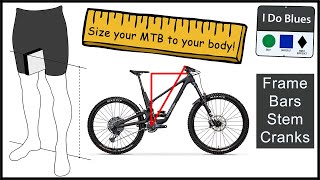 BIKE FIT How to Size Your Mountain Bike [upl. by Rhu]