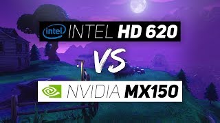 Intel HD 620 VS NVIDIA Geforce MX150 2019 [upl. by Vanthe]