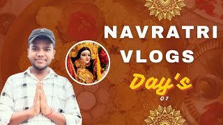 My First Vlog  Navratri Days 01 Vlog  Shopping 🛒🛍️ Vlog [upl. by Ellissa679]