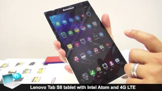 Lenovo Tab S8 tablet Intel Atom 4G LTE [upl. by Eed409]