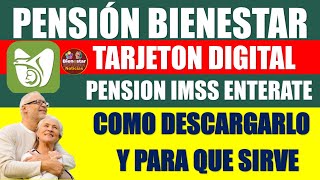 🎯💰Atención pensionado🚨Tarjetón digital entérate como descargarlo y para que te servirá pensión IMSS [upl. by Eadie835]