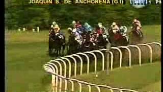 CANDY RIDE GANANDO EL GRAN PREMIO ANCHORENA 2002 JOYITA DE MARCADOR OFICIAL TV [upl. by Eissoj]