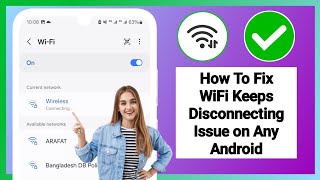 How to Fix WiFi Disconnecting Issues on Any Android Device  WiFi Auto Disconnect Problem [upl. by Emelyne245]