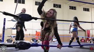 TWL  Denisse Dae VS Lovely Miss Larkan  South Texas Wrestlefest [upl. by Aerdnaz]