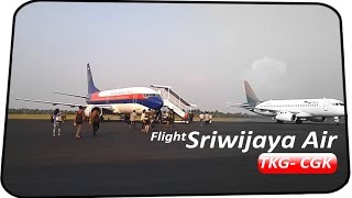 Flight Report Video Sriwijaya Air SJ099 Tanjung Karang Lampung  Jakarta [upl. by Burd114]