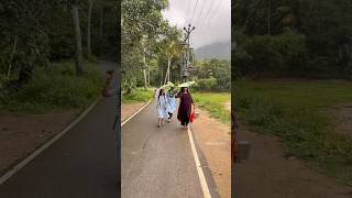 கல்வாழை குடை⛱️ Canna Umbrella  இலை குடை villagelife nature kids story [upl. by Nilyram141]