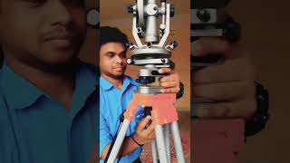 Theodolite practical [upl. by Siramed]