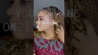 Modèle tendance 2024 demie tresses demi tissage braids coiffuressimples viralvideo shorts [upl. by Leiria]