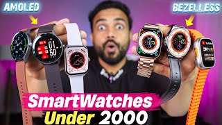 Top 5 Best Smartwatches Under ₹2000 ⚡️⌚️ Best Bluetooth Calling Smartwatche under 2k [upl. by Arrekahs]