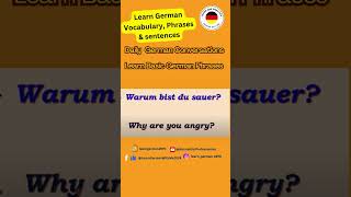 Daily German Conversations  lernen deutsch a1 lernen deutsch a2  lernen deutsch b1 [upl. by Erdnuaed]