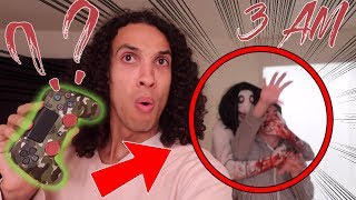 SCARY CAPTURING JEFF THE KILLER AT 3AM CHALLENGE WE GOT HIM [upl. by Garett]