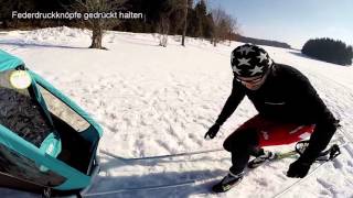 Croozer Ski Set im Test  bike box [upl. by Yul635]