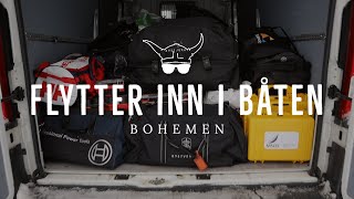 VI FLYTTER INN I SEILBÅTEN  Bohemen Ep 01  Ankomst og innflytting [upl. by Suiremed]