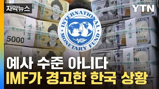 자막뉴스 quot환율은 문제도 아니야quot최악까지 열어둔 IMF 韓 향해 경고  YTN [upl. by Artina]