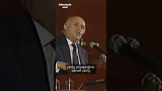 Süleyman Demirel 36 oyla meclisin 65i kadar vekil çıkaramazsınız 1987 liderlerinsesi [upl. by Francis]