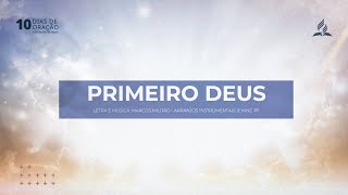 Primeiro Deus  Música Oficial  10DiasdeOração 2023 [upl. by Konstanze631]