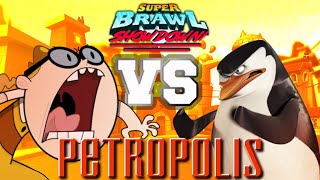 Bessie Higgenbottom vs Skipper III  Super Brawl Showdown v030b Full Match Gameplay [upl. by Aliet414]