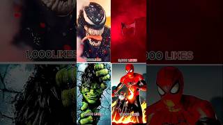 Woh is favourite 🥰😘😚 venom2 scarletwitch hulk spiderman shortvideo shorts [upl. by Netsew]