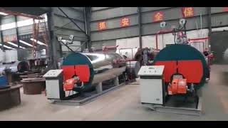 Industrial Oil Gas Fired Packaged Steam Boiler For Food amp Beverage Industry gasfiredsteamboiler [upl. by Nolad892]