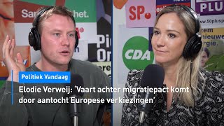 🔟  Vaart achter migratiepact komt door aantocht Europese verkiezingen  Politiek Vandaag [upl. by Oslec]