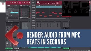 Cubase Quick Tip Render Audio From MPC BEATS Straight to Cubase Best Way To Render MPC BEATS [upl. by Ahsinyt440]