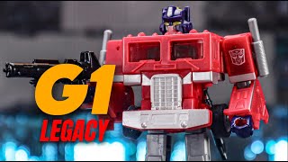 Transformers Legacy G1 Optimus Prime transformation [upl. by Eecal]