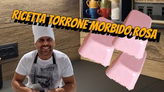 Ricetta completa torrone morbido rosa pistacchio e lampone [upl. by Boris]