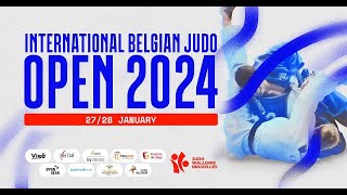 MAT 2 Sunday 28012024  International Belgian Judo Open 2024 Men [upl. by Keligot]