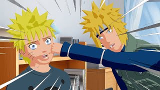 MINATO RECADRE NARUTO  😅😰 [upl. by Nylteak]