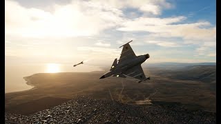 Jas39 Gripen vs F16 Viper  Dogfight [upl. by Mcclain]