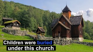 800 Year Old Marvel  Inside A Norwegian Stave Church [upl. by Ainirtak]