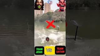 Jesus VS Satanif you have a demon around you the Lord will drive it away and protect you🙏 jesus [upl. by Novyad]