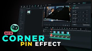 New Effect in Filmora  Corner Pin filmora [upl. by Anad]