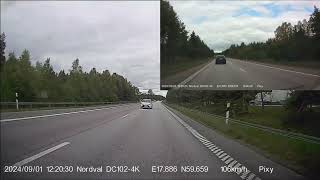 Solo trainee driver hogging left lane [upl. by Benjamin]